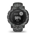 Smartwatch GARMIN Instinct 2 Camo Edition Ciemny szary 0,9" Czarny Grafit
