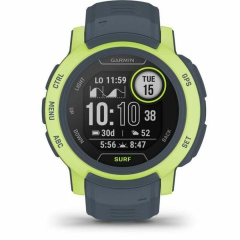 Smartwatch GARMIN Instinct 2 Surf Edition Limonka 0,9" Szary Verde, gris