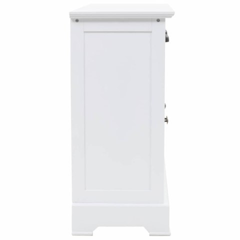Komoda 3-drzwiowa, MDF i drewno sosnowe, 105 x 35 x 77,5 cm Komoda 3-drzwiowa, MDF i drewno sosnowe, 105 x 35 x 77,5 cm