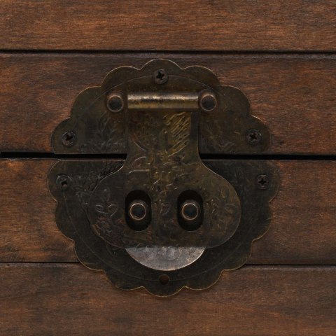 Skrzynia do przechowywania, styl vintage, drewno, 120x30x40 cm