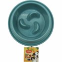 Miska Spowalniająca Jedzenie dla Zwierząt Domowych Tyrol Niebieski Plastikowy Ø 30 cm 2 L