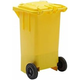 Kosz na śmieci Q-Connect KF16543 Żółty Plastikowy 100 L