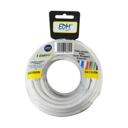 Kabel EDM 2 x 1,5 mm 10 m Biały