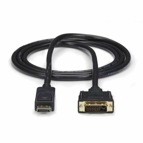 Adapter DisplayPort do DVI Startech DP2DVI2MM6 (1,8 m) Czarny 1.8 m