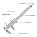 Kaliber Workpro Vernier Aluminium 0,02 mm