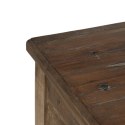 Konsola Brązowy Drewno świerkowe Drewno MDF 184,5 x 50 x 86,8 cm