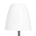 Lampa Stojąca Srebrzysty Szkło Żelazo 40 W 220-240 V 28 x 28 x 158 cm