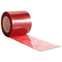 Kurtyna paskowa, czerwona, 200 mm x 1,6 mm, 50 m, PVC