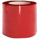 Kurtyna paskowa, czerwona, 200 mm x 1,6 mm, 50 m, PVC