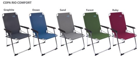Krzesło turystyczne COPA RIO bordowe
