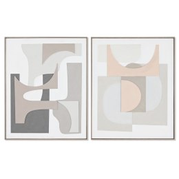 Obraz Home ESPRIT Abstrakcyjny Miejska 82,3 x 4,5 x 102 cm (2 Sztuk)