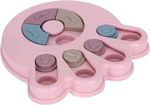 Puzzle dla psa gra zabawka BRADY różowy