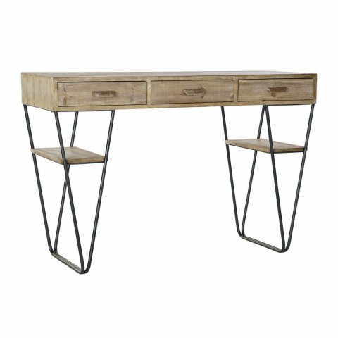 Konsola DKD Home Decor Czarny Metal Jodła (120 x 43 x 78 cm)