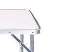 Stolik turystyczny stół składany kemping biały blat 120 x 60 cm