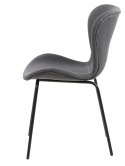 Krzesło Batilda dark grey / black