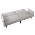 Sofa rozkładana Canif Velvet szara