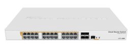 NET ROUTER/SWITCH 24 POE+/SFP+/CRS328-24P-4S+RM MIKROTIK