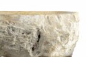 DIVERO Umywalka nablatowa z naturalnego kamienia Tortona