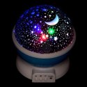 Projektor LED Star Light Night Sky - niebieski