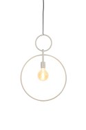 Lampa wisząca Dorina warm grey