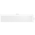 Parawan balkonowy, biały, 120x600 cm, tkanina Oxford