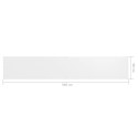 Parawan balkonowy, biały, 90x500 cm, tkanina Oxford