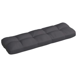 Poduszka na sofę z palet, antracytowa, 120x40x10 cm