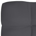 Poduszka na sofę z palet, antracytowa, 120x40x10 cm