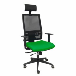 Krzesło Biurowe z Zagłówkiem P&C B10CRPC Kolor Zielony