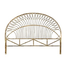 Zagłówek do łóżka DKD Home Decor Naturalny Rattan 177 x 4 x 131 cm