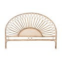 Zagłówek do łóżka DKD Home Decor Naturalny Słonecznik Drewno Rattan 178 x 4 x 90 cm 178 x 4 x 127 cm