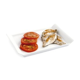 Tacka do przekąsek Quid Gastro Fresh 26 x 18 cm Ceramika Biały (6 Sztuk)