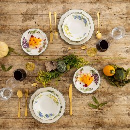 Zestaw Obiadowy Queen´s By Churchill Victorian Orchard Wielokolorowy Ceramika 12 Części