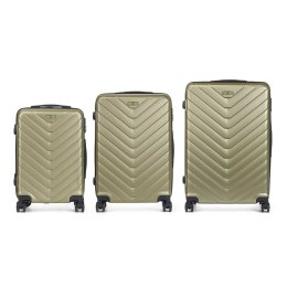 Komplet walizek Kolor Zielony 3 Części