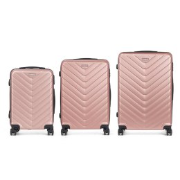 Komplet walizek Różowy 3 Części