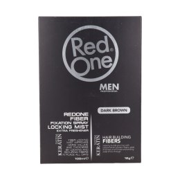 Texturizer do włosów Red One Hair Fiber Topic Set Brown 100 ml