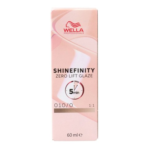 Trwała Koloryzacja Wella Shinefinity Color Nº 010/0 60 ml