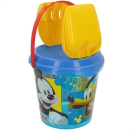 Zestaw zabawek plażowych Mickey Mouse Ø 18 cm (16 Sztuk)