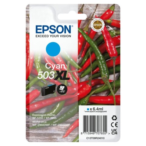 Oryginalny Wkład Atramentowy Epson C13T09R24020 Czarny