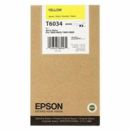 Oryginalny Wkład Atramentowy Epson C13T603400 Żółty