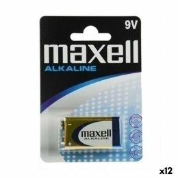 Bateria alkaliczna Maxell 9 V 6LR61 (12 Sztuk)