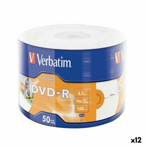 DVD-R Verbatim 4,7 GB 16x (12 Sztuk)