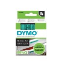 Laminowana Taśma do Drukarki Etykiet Dymo D1 45809 LabelManager™ Czarny Kolor Zielony (5 Sztuk)