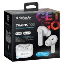 Słuchawki douszne Bluetooth Defender TWINS 903 Biały Wielokolorowy