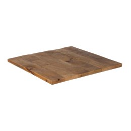 Table top Kwadratowy Beżowy Drewno mango 70 x 70 x 3 cm