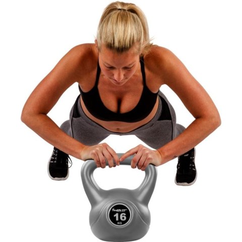 Kettlebell Hantle szare - 6 kg Kettlebell Hantle szare - 6 kg