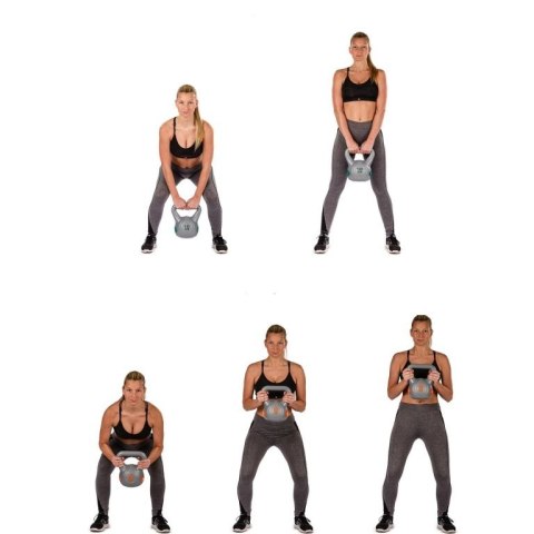 Kettlebell Hantle szare - 6 kg Kettlebell Hantle szare - 6 kg