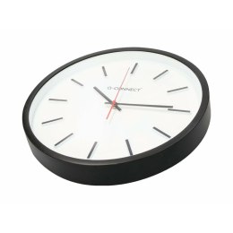 Zegar Ścienny Q-Connect KF16951 Ø 34,4 cm Biały/Czarny Plastikowy