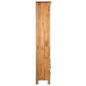 Szafka do łazienki, lite drewno sosnowe z odzysku, 48x32x170 cm