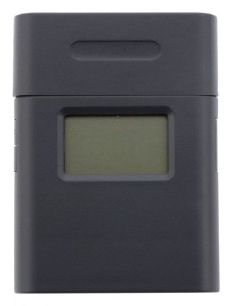 Cyfrowy tester alkoholu w wydychanym powietrzu — czarny